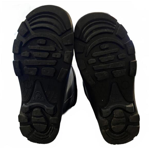 Kamik Kids Waterproof Winter Gear Snow Boots - Size 1 (Black) - Picture 5 of 7